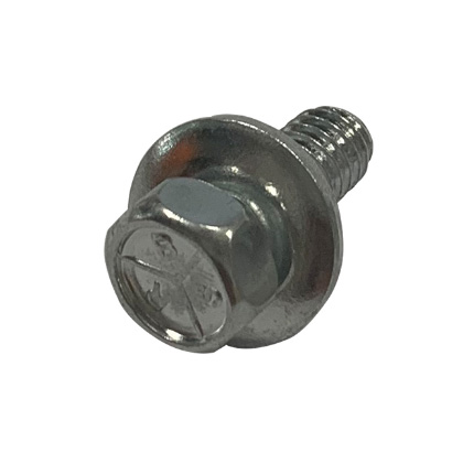 Carbon Steel Hex Head Machine Screw with Washer  